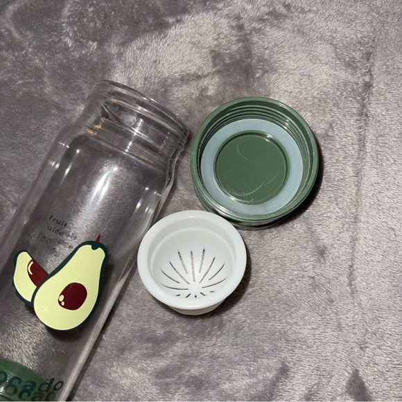 Green olive 320 ml Avacado water/ coffee/ tea/ smoothie bottle - Picture 6 of 8